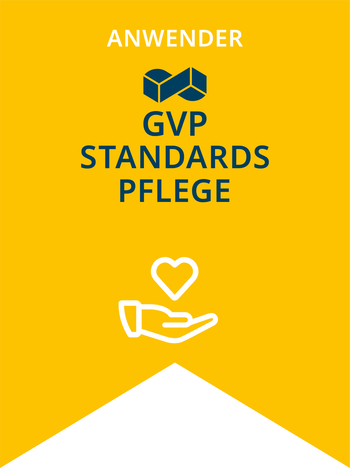 Auszeichnung – Anwender GVP Standrads Pflege